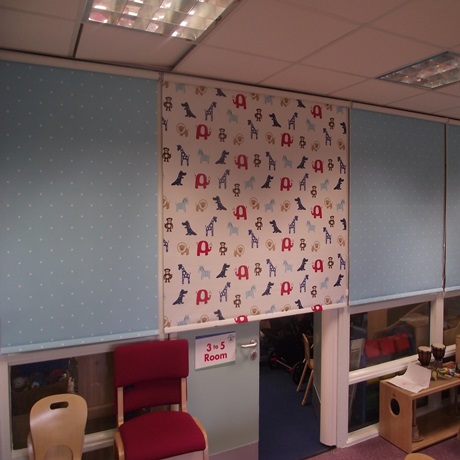 Blackout roller blinds