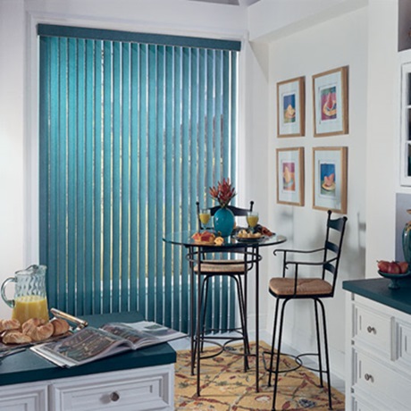 Vertical blinds for patio doors