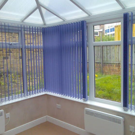 Blinds for conservatory windows