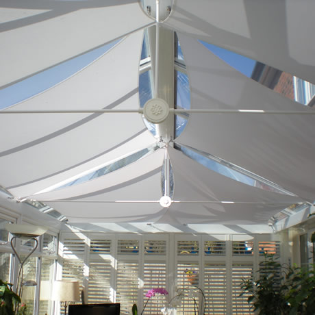 Conservatory roof sails