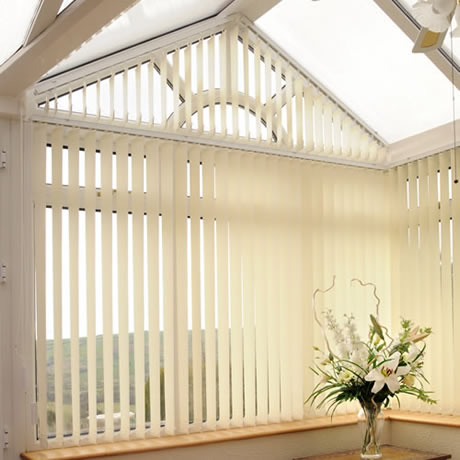 Vertical conservatory blinds